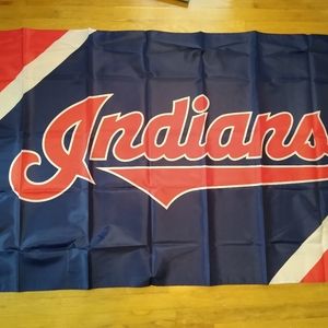 NEW! Cleveland Indians Banner